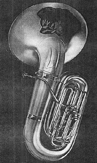 Conn 36J DeLuxe Recording Model Bass 1934