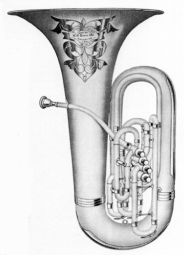 Conn 84J/85J Symphony Model CC Bass 1926