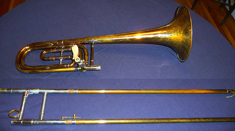 Conn New Wonder Bass Trombone 1917