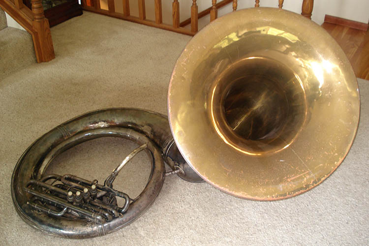 Conn 48K BBb Sousaphone Grand Jumbo 1920's