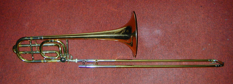 Conn 72H Artist Bass F rotary attachment 1950