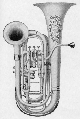 Conn 92I New Wonder Bell Up Bb Euphonium 1924